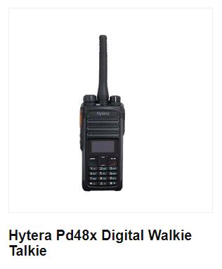 Hytera PD48X - Digital Walkie Talkie