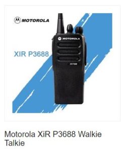 Motorola XiR P3688 Walkie Talkies