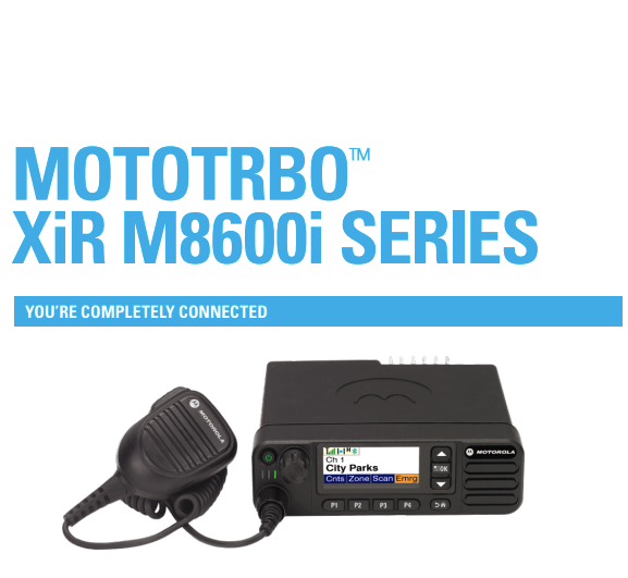 Mototrbo XIR M86OOi Series